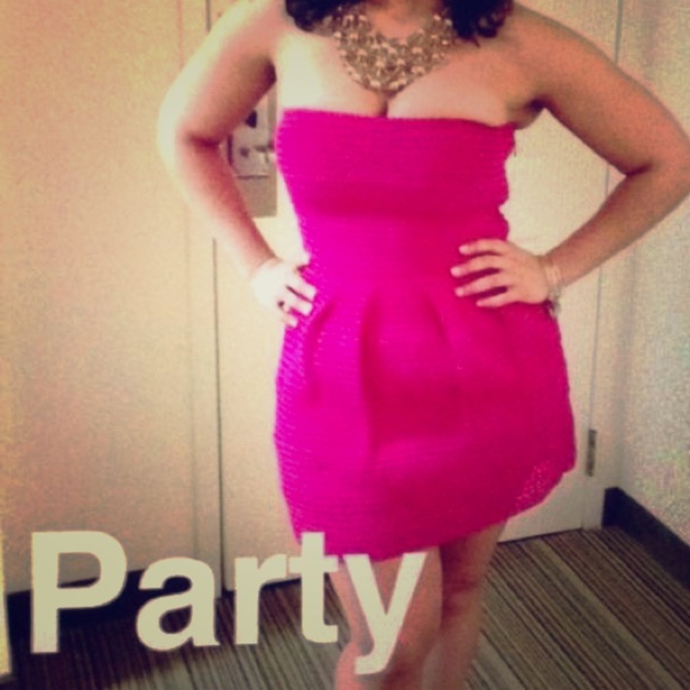 Wow Couture Pink Party Girl Dress